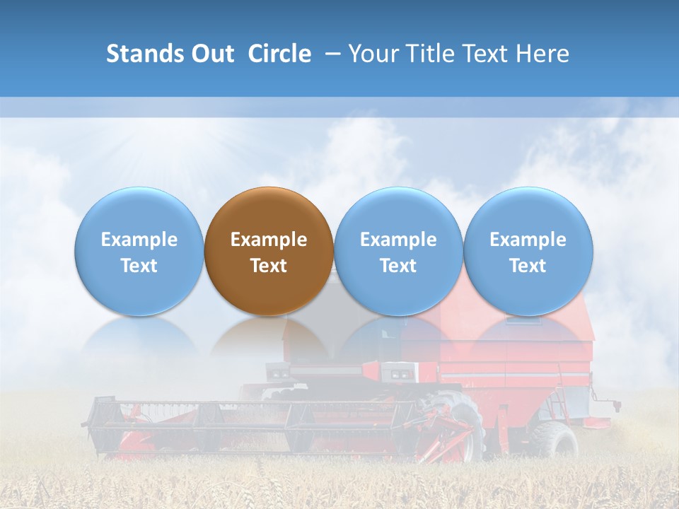 Produce Growing Harvest PowerPoint Template