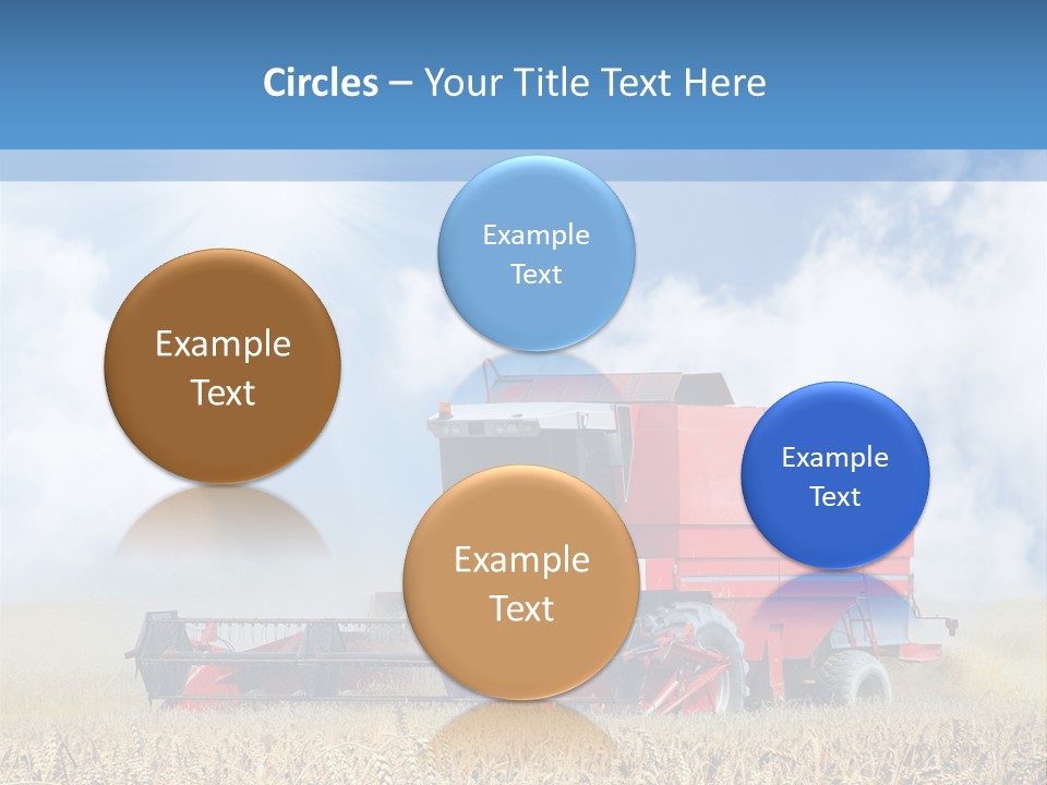 Produce Growing Harvest PowerPoint Template