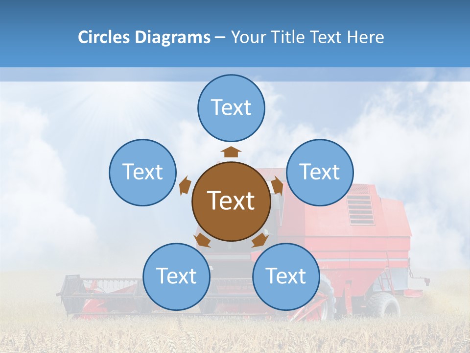 Produce Growing Harvest PowerPoint Template