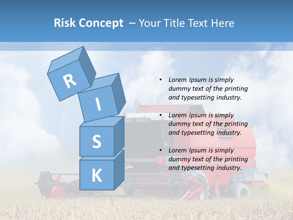 Produce Growing Harvest PowerPoint Template