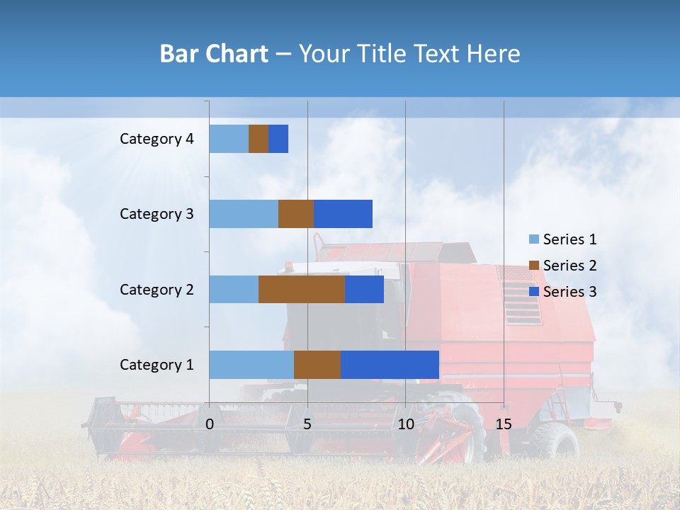 Produce Growing Harvest PowerPoint Template