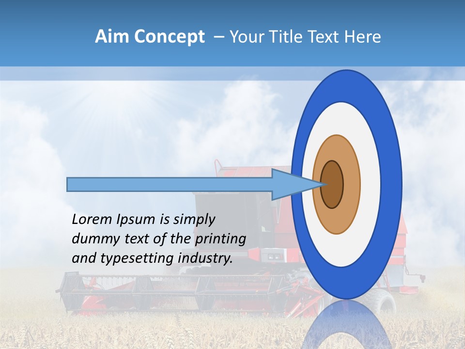 Produce Growing Harvest PowerPoint Template