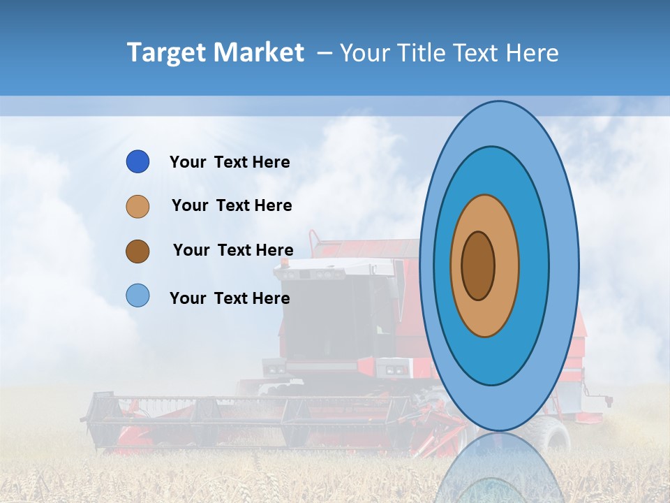 Produce Growing Harvest PowerPoint Template