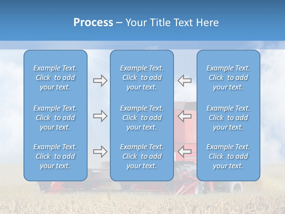 Produce Growing Harvest PowerPoint Template