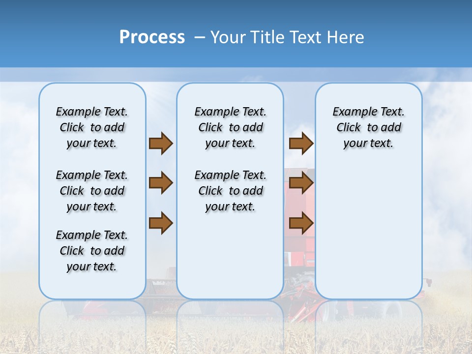 Produce Growing Harvest PowerPoint Template