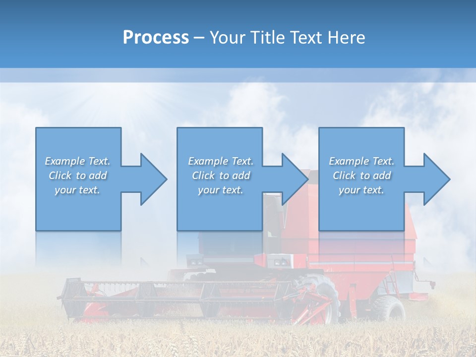 Produce Growing Harvest PowerPoint Template