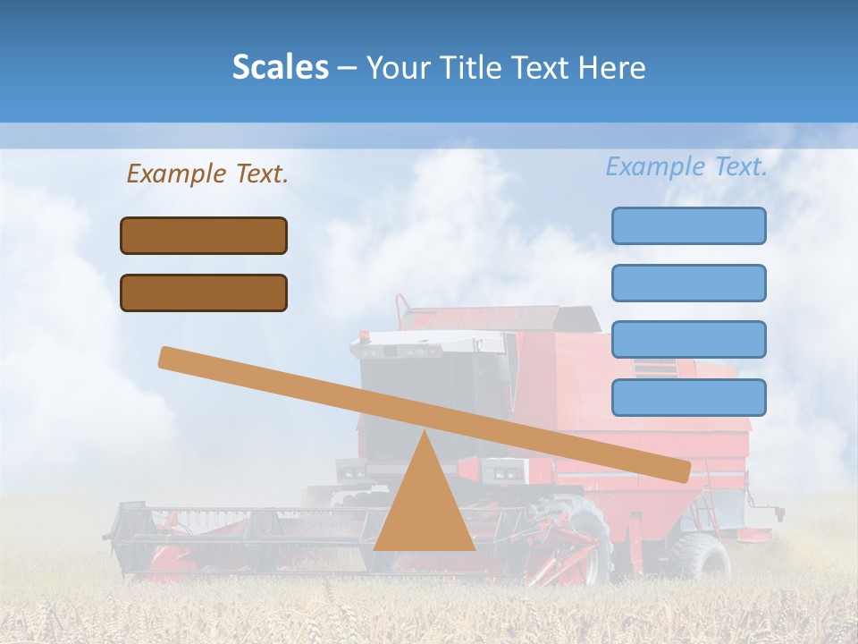 Produce Growing Harvest PowerPoint Template