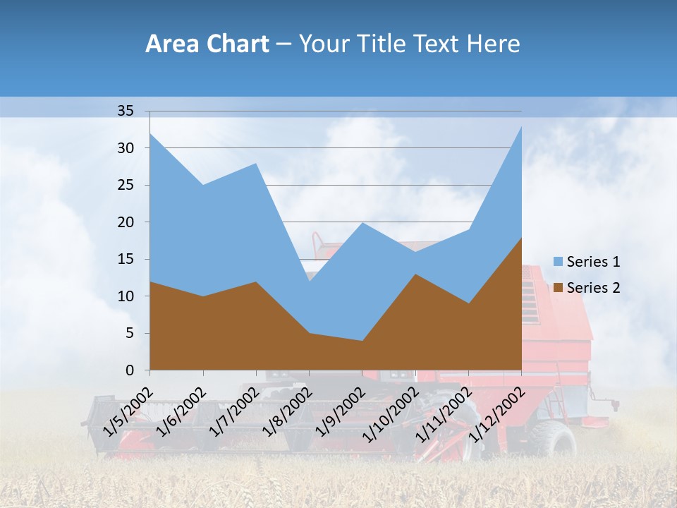 Produce Growing Harvest PowerPoint Template