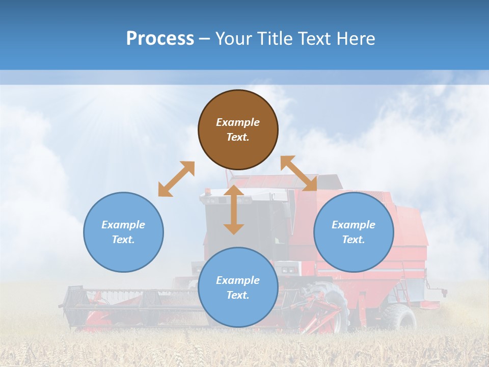 Produce Growing Harvest PowerPoint Template