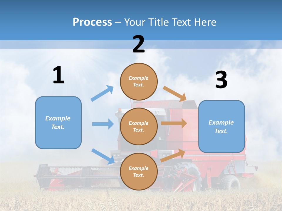 Produce Growing Harvest PowerPoint Template