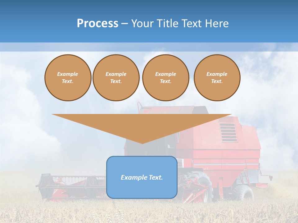 Produce Growing Harvest PowerPoint Template