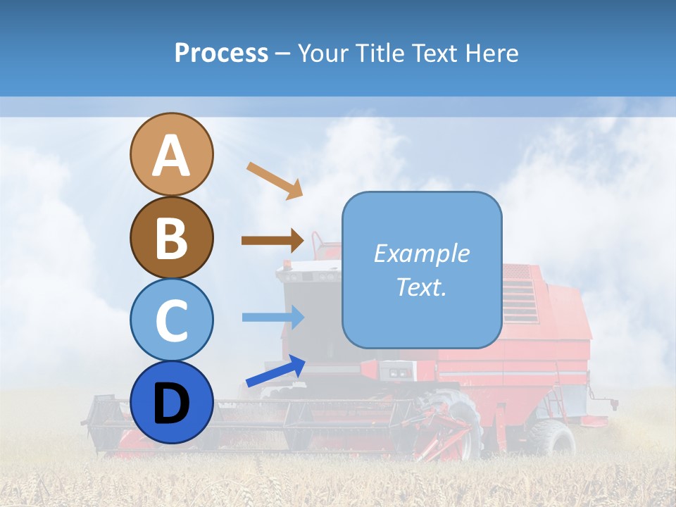 Produce Growing Harvest PowerPoint Template