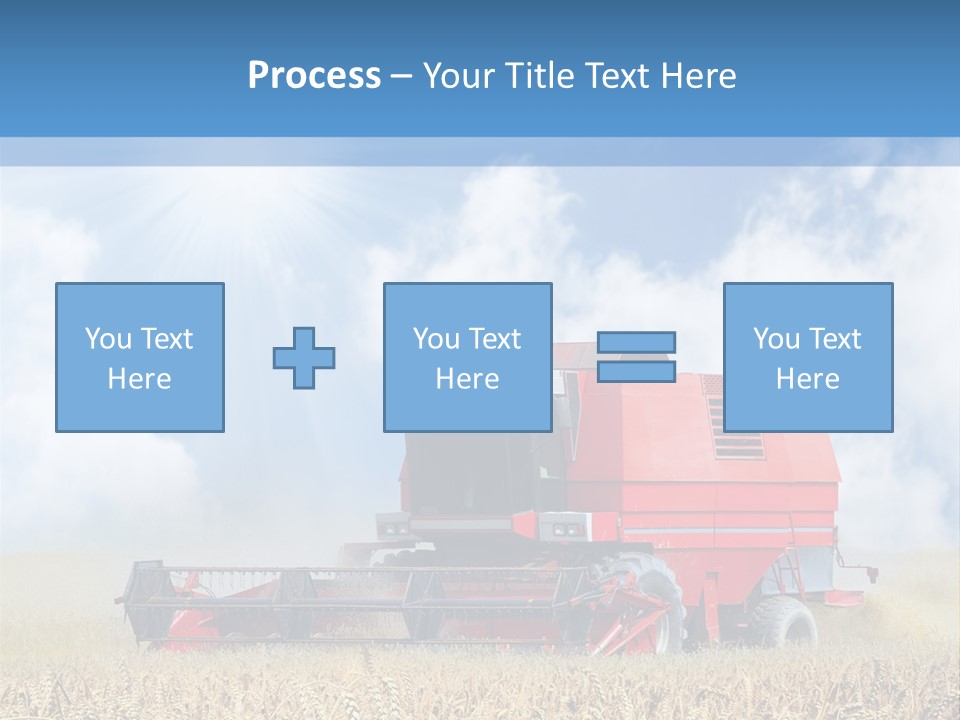 Produce Growing Harvest PowerPoint Template