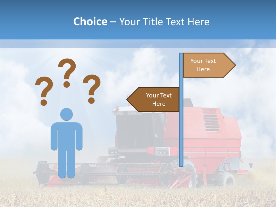 Produce Growing Harvest PowerPoint Template