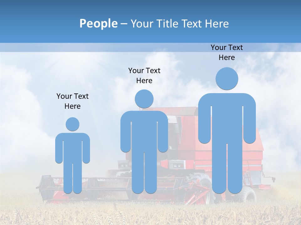 Produce Growing Harvest PowerPoint Template