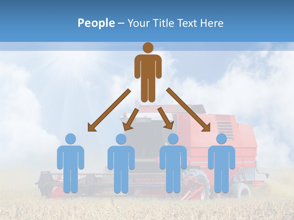 Produce Growing Harvest PowerPoint Template