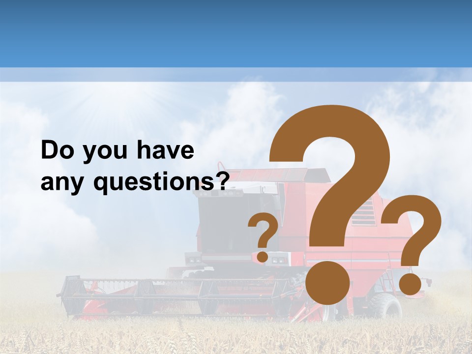 Produce Growing Harvest PowerPoint Template