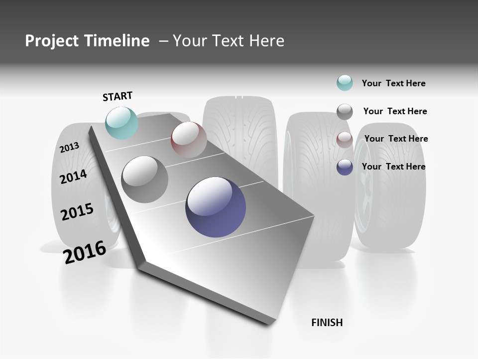 New Shiny Rotation PowerPoint Template