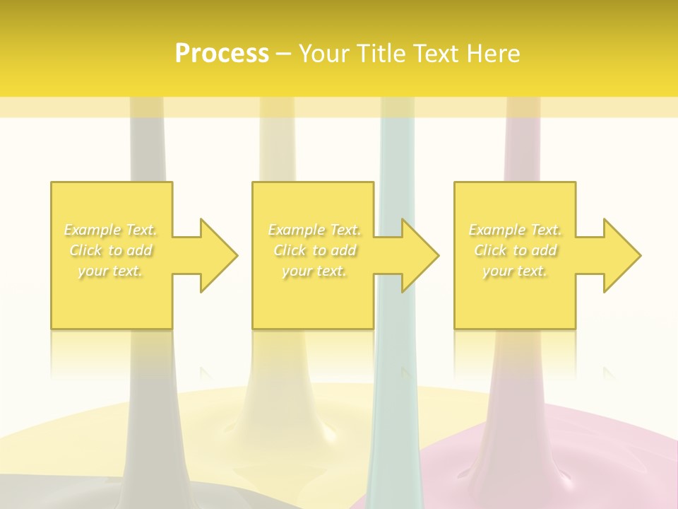 Image Threedimensional Splatter PowerPoint Template