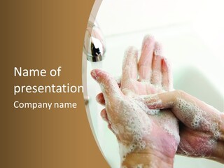 Foamy Cleanse Hygienic PowerPoint Template