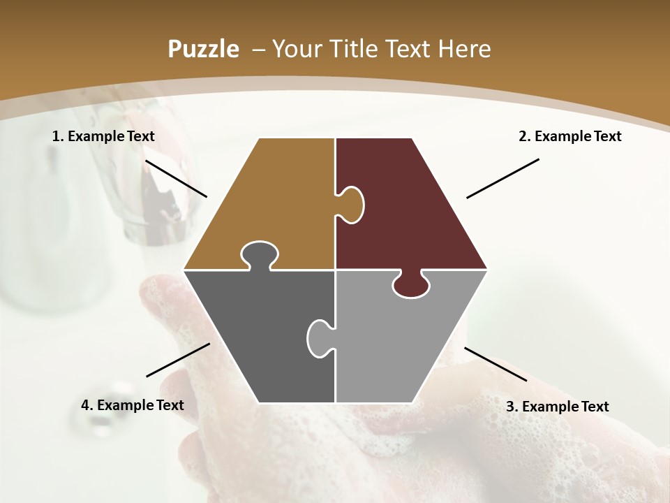Foamy Cleanse Hygienic PowerPoint Template