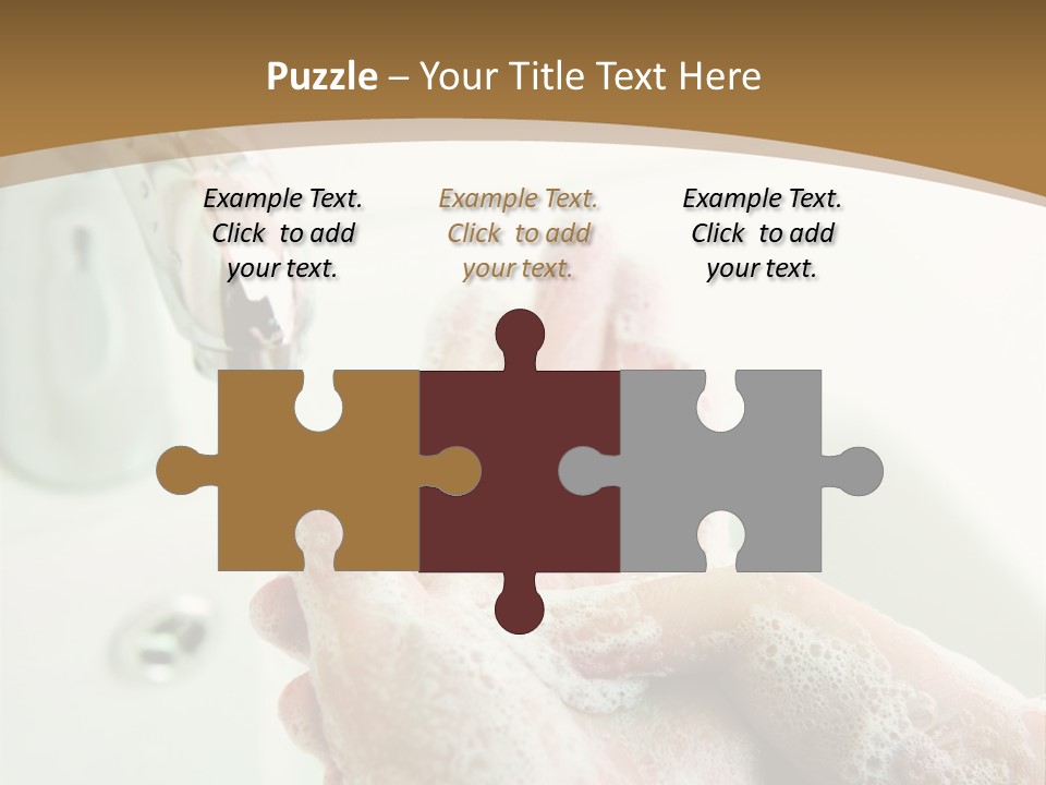 Foamy Cleanse Hygienic PowerPoint Template