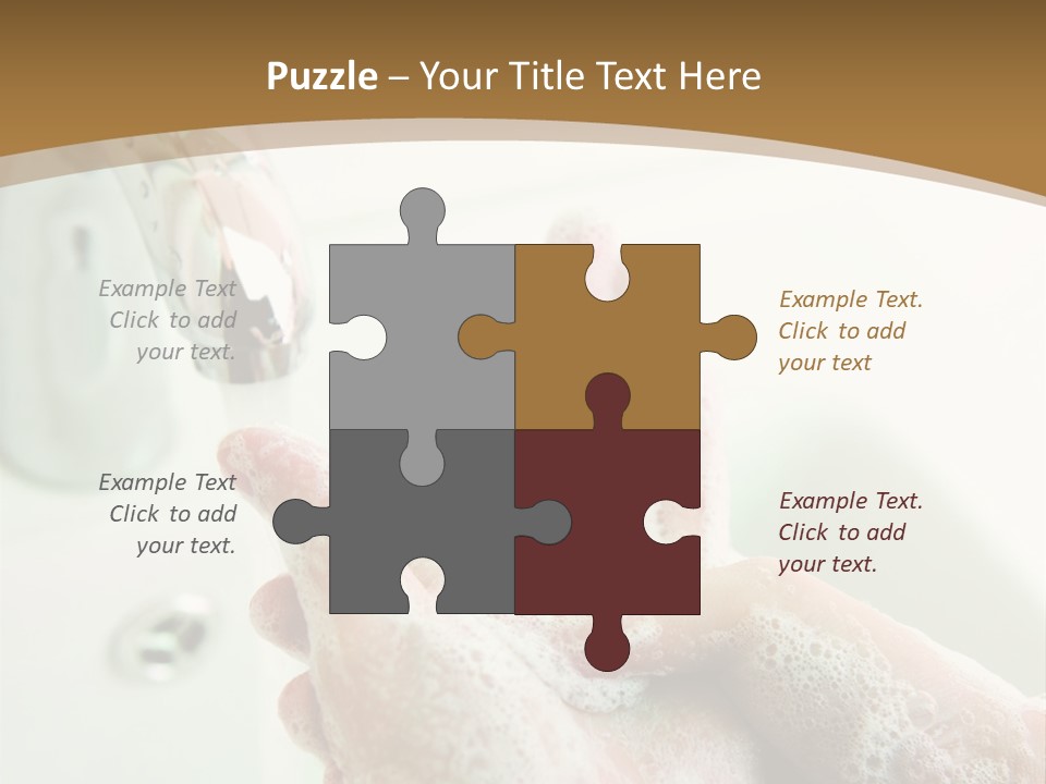 Foamy Cleanse Hygienic PowerPoint Template