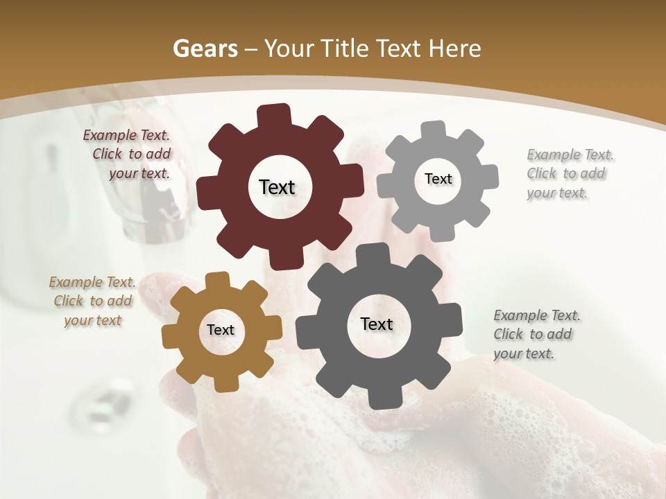 Foamy Cleanse Hygienic PowerPoint Template