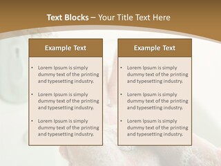 Foamy Cleanse Hygienic PowerPoint Template