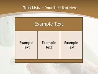 Foamy Cleanse Hygienic PowerPoint Template