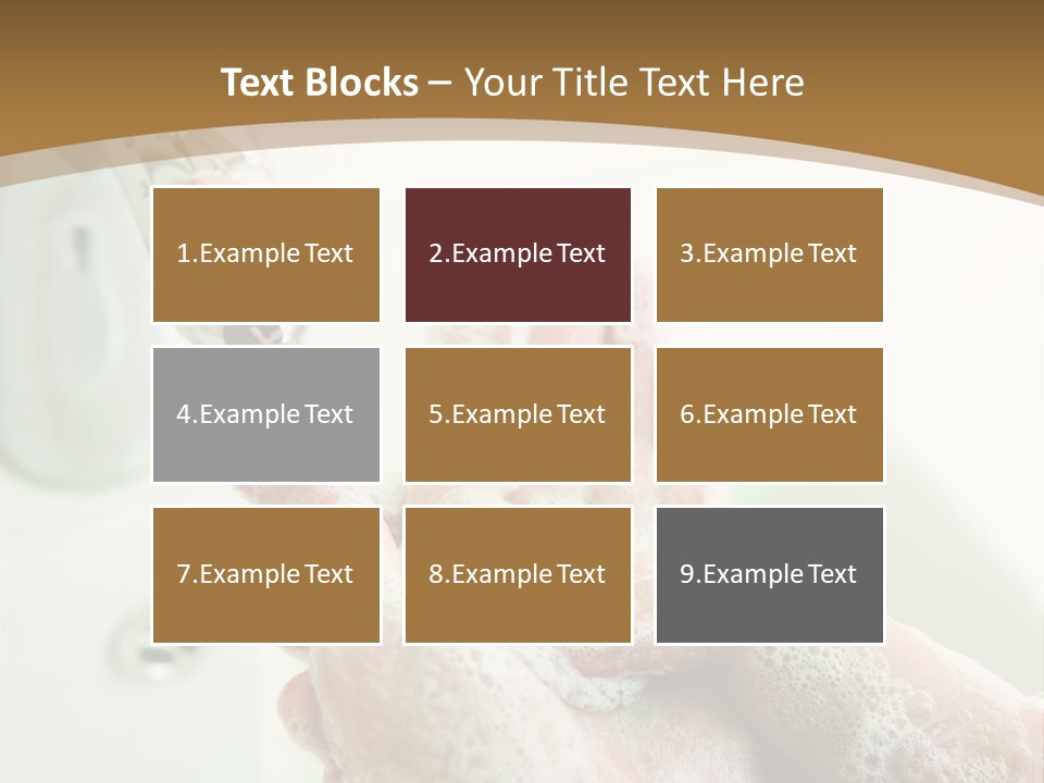 Foamy Cleanse Hygienic PowerPoint Template