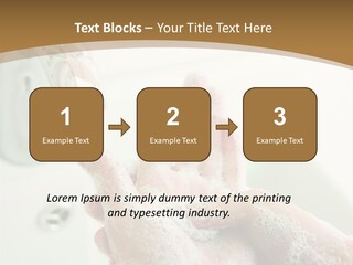 Foamy Cleanse Hygienic PowerPoint Template