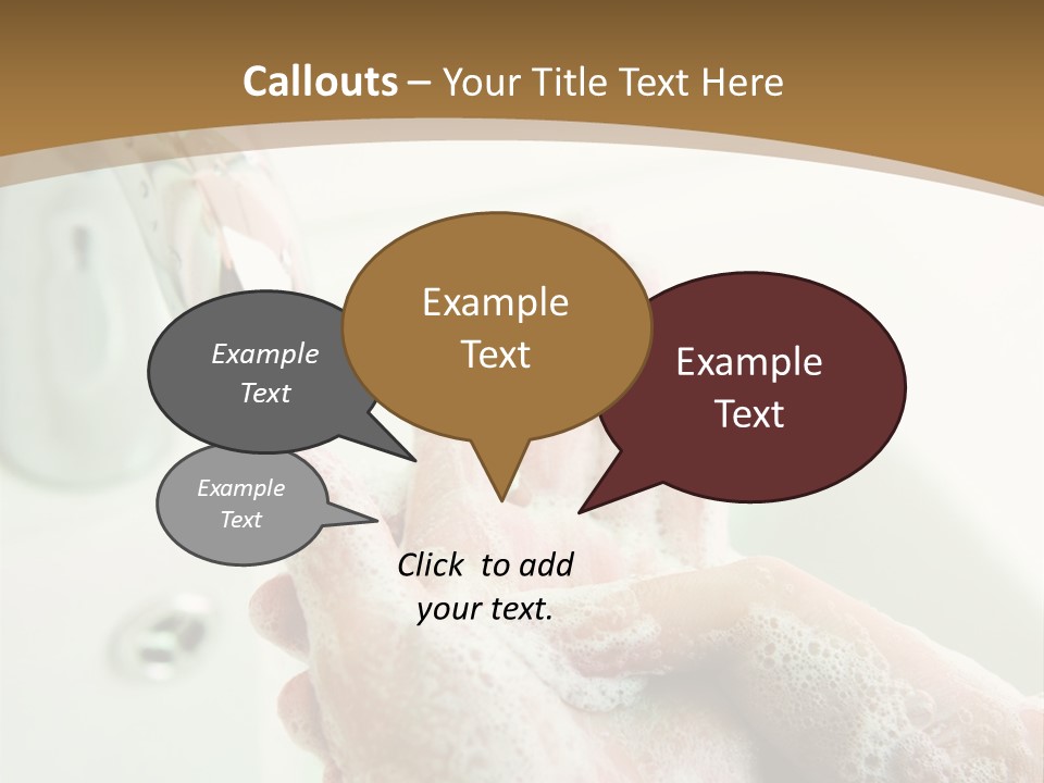Foamy Cleanse Hygienic PowerPoint Template