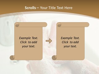 Foamy Cleanse Hygienic PowerPoint Template