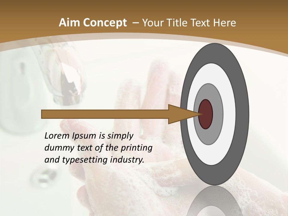 Foamy Cleanse Hygienic PowerPoint Template