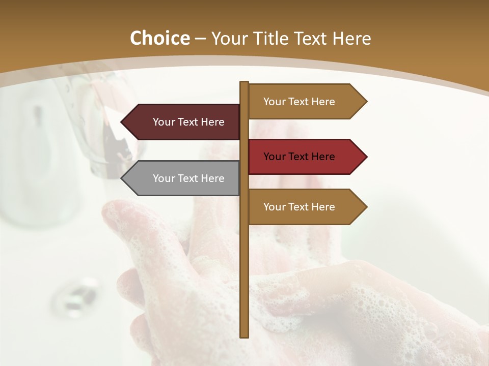 Foamy Cleanse Hygienic PowerPoint Template