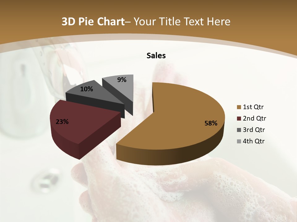 Foamy Cleanse Hygienic PowerPoint Template