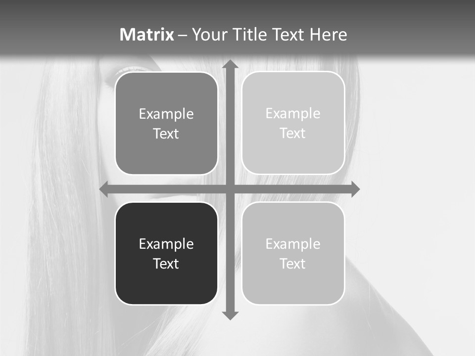 Caucasian Cute Fashion PowerPoint Template