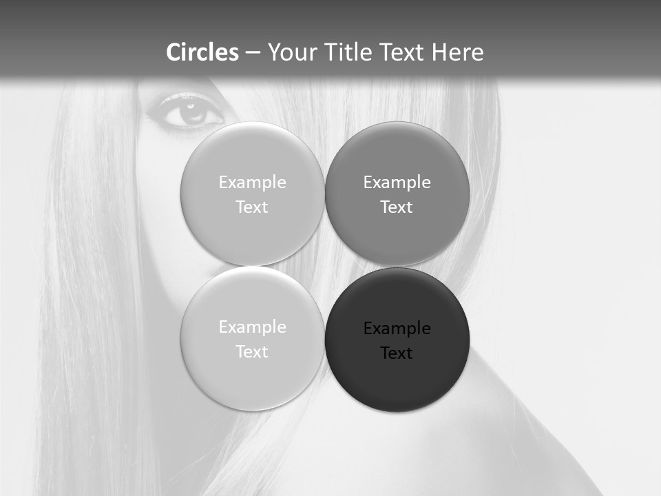 Caucasian Cute Fashion PowerPoint Template