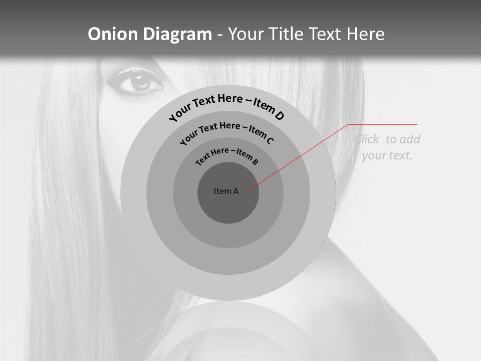 Caucasian Cute Fashion PowerPoint Template