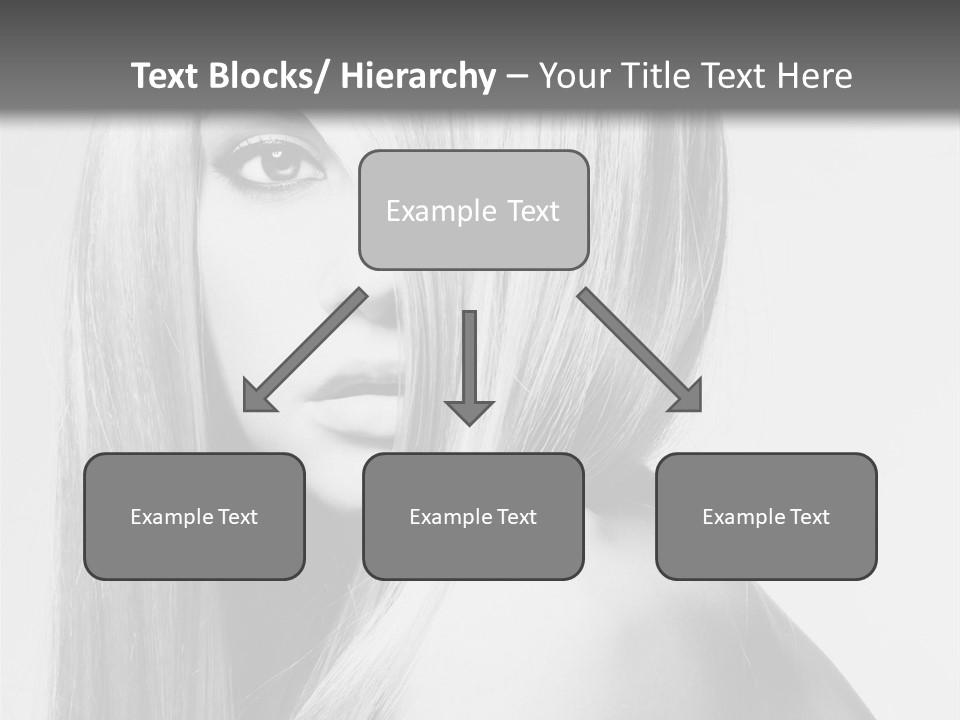 Caucasian Cute Fashion PowerPoint Template