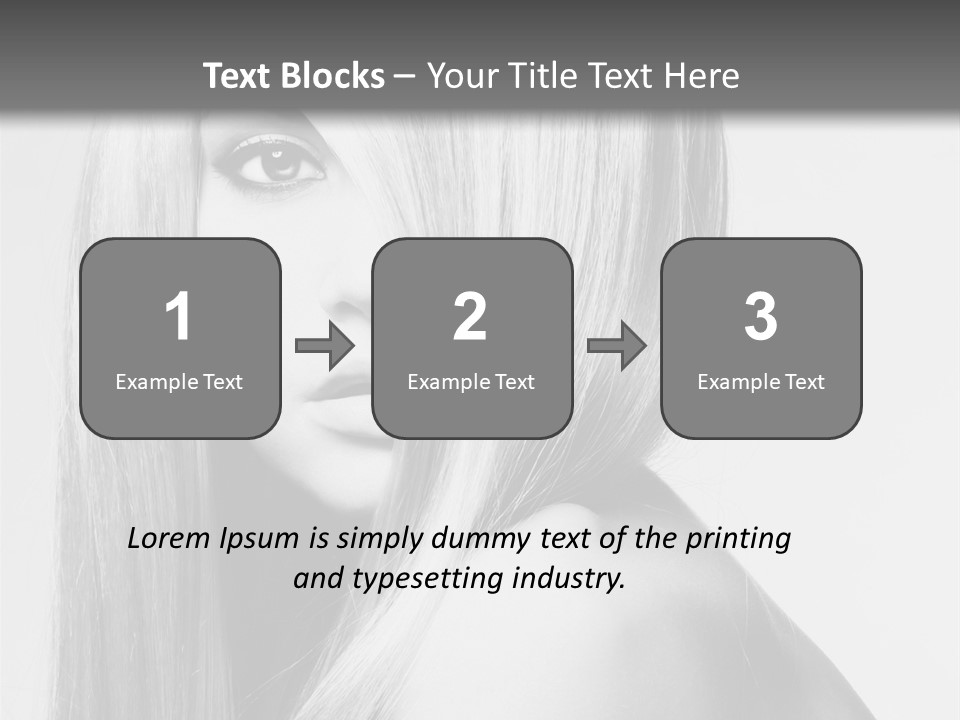 Caucasian Cute Fashion PowerPoint Template