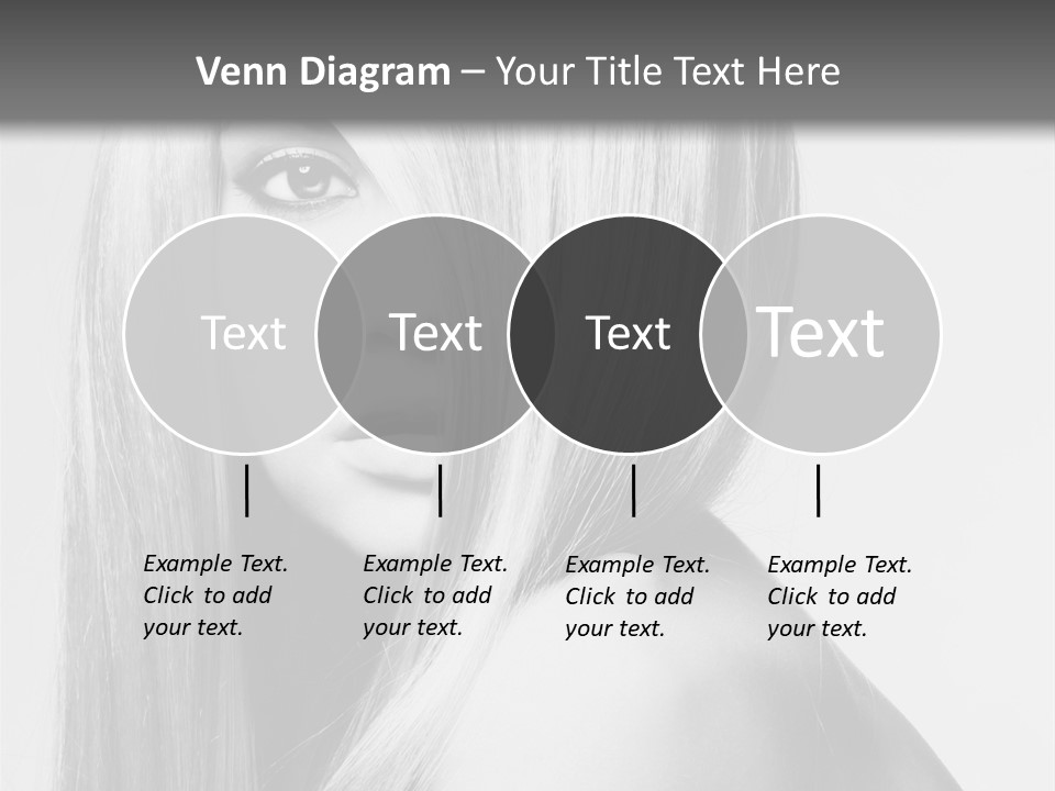 Caucasian Cute Fashion PowerPoint Template