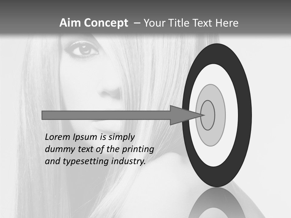 Caucasian Cute Fashion PowerPoint Template