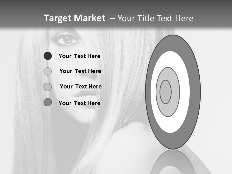 Caucasian Cute Fashion PowerPoint Template