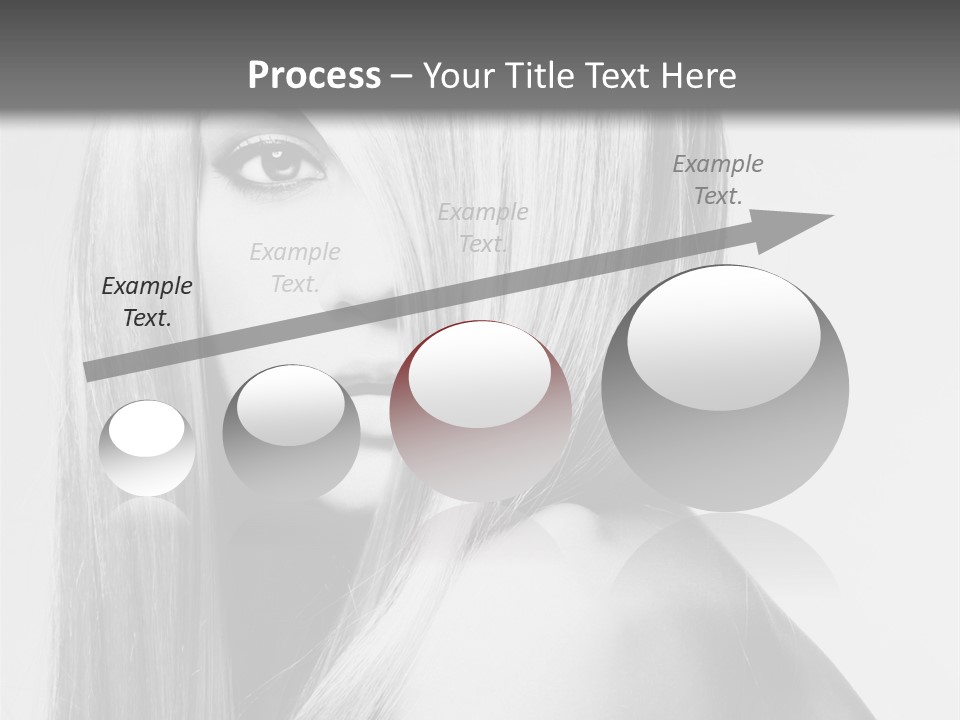 Caucasian Cute Fashion PowerPoint Template