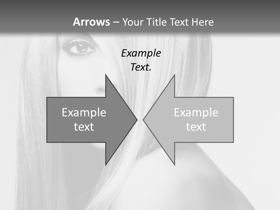 Caucasian Cute Fashion PowerPoint Template