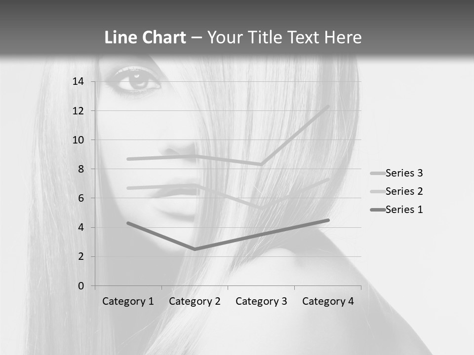 Caucasian Cute Fashion PowerPoint Template