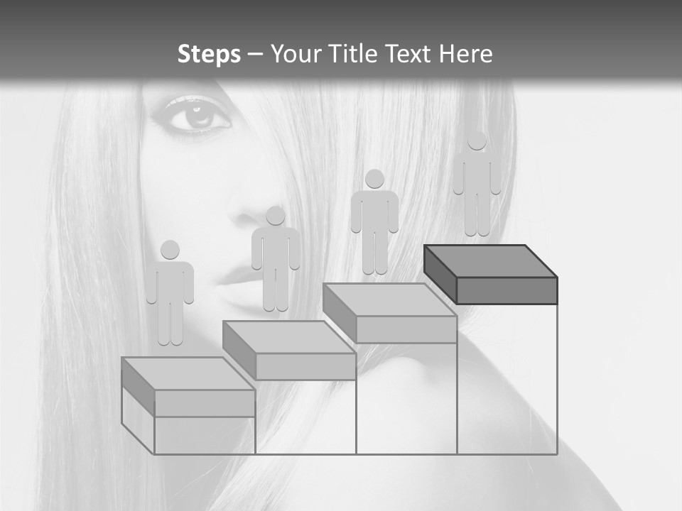 Caucasian Cute Fashion PowerPoint Template