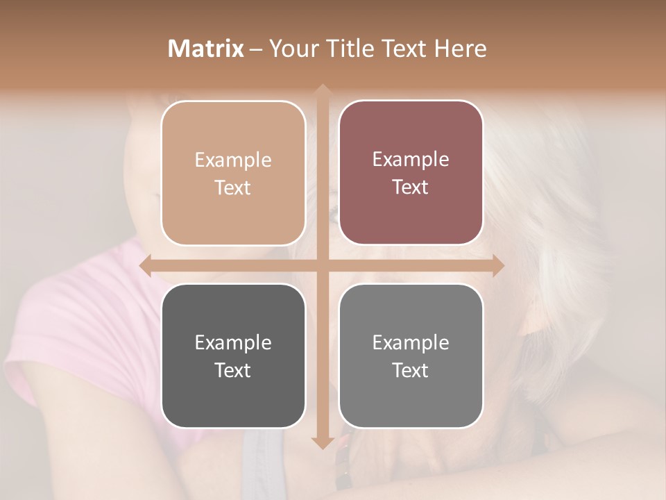 Healthy Best Ager Caring PowerPoint Template